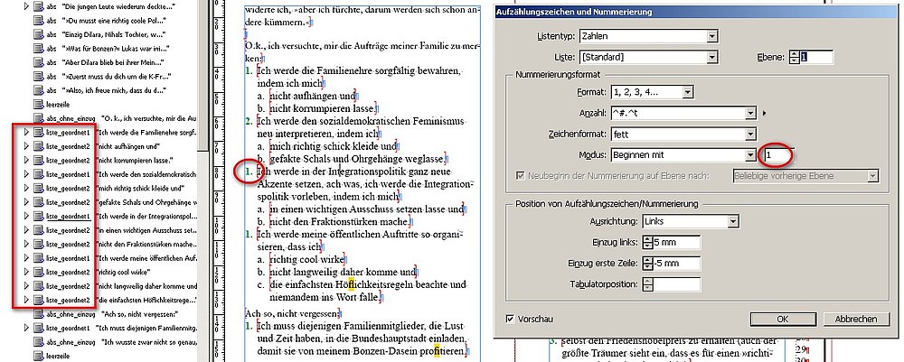 Wie Kann Man Listen Mit Mehreren Ebenen Fur Adobe Indesign gen